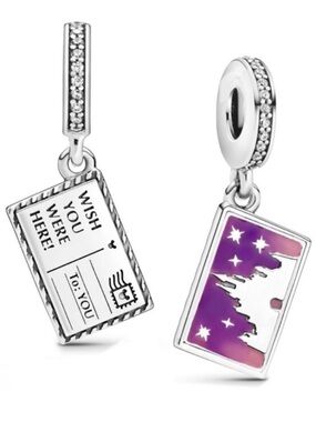 New Disney Postcard Charm